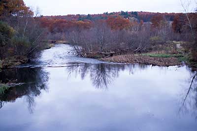 View Down River from Fisherville