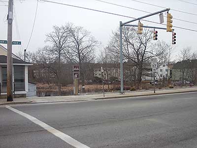 View of Launch Access from Across Main Street