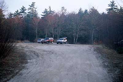 The Parking Area at the end of Big River Road