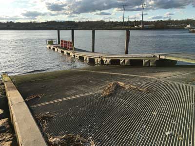 The Boat Ramp and Dock