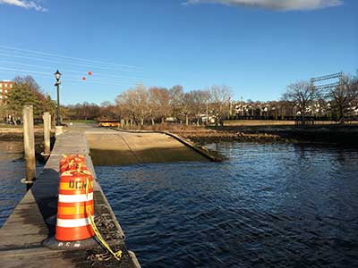 The Boat Ramp and Dock